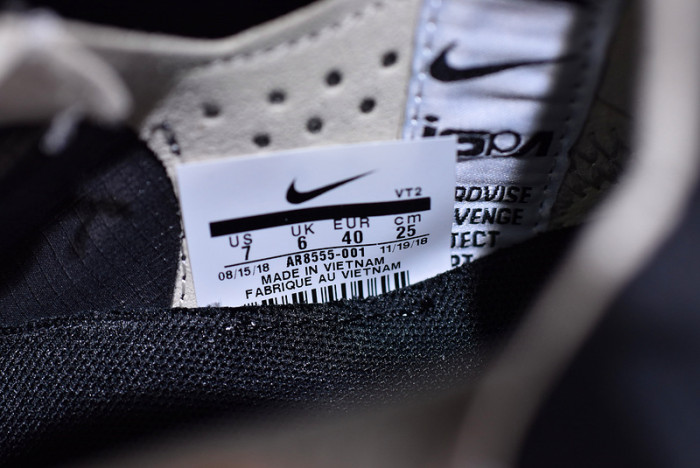 nike react wr ispa black grey ar8555-001