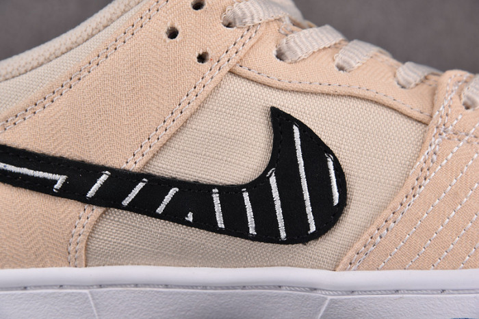 nike sb dunk low albino & preto fd2627-200