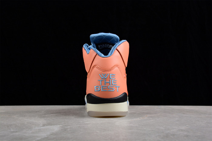 dj khaled x air jordan 5 retro we the best crimson bliss dv4982-641