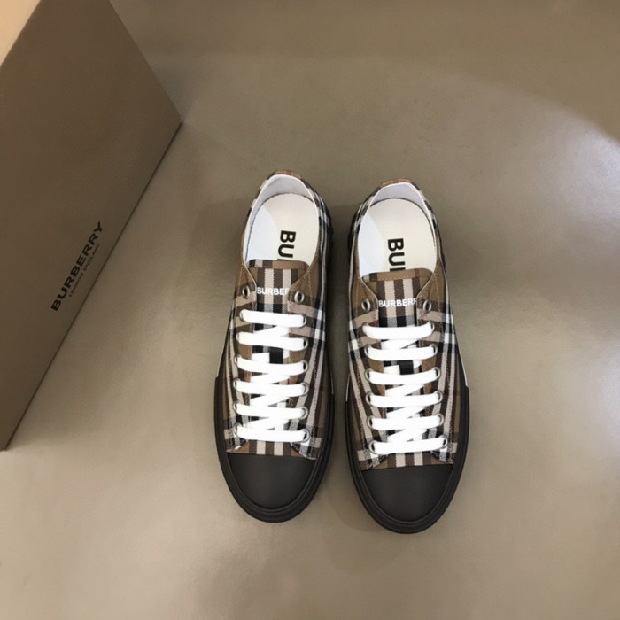 bur*erry vintage check cotton sneakers 80568281
