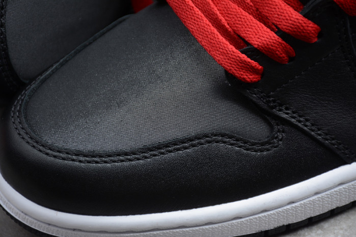 air jordan 1 high black satin 555088-060