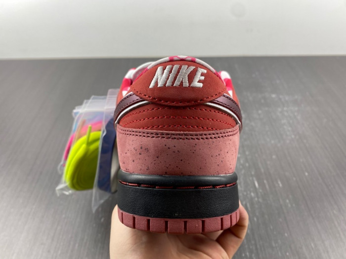 nike sb dunk low concepts red lobster 313170-661