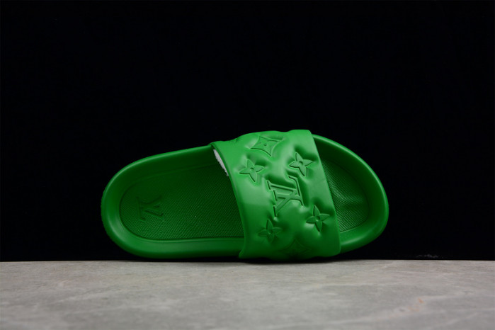 l&v slipper green16