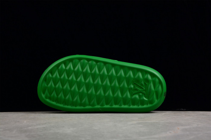 l&v slipper green16