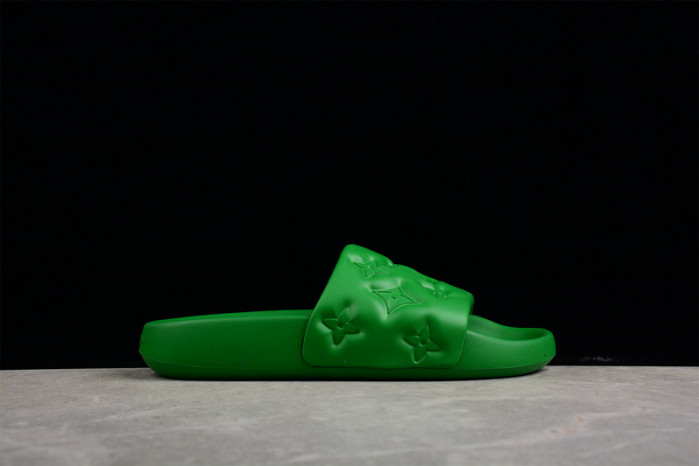 l&v slipper green16