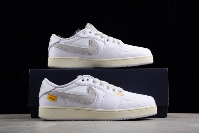 air jordan 1 retro ajko low sp union white canvas do8912-101