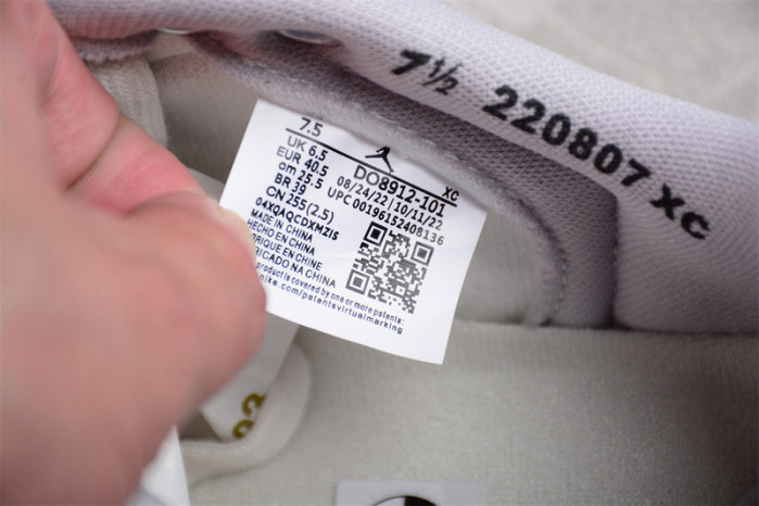 air jordan 1 retro ajko low sp union white canvas do8912-101