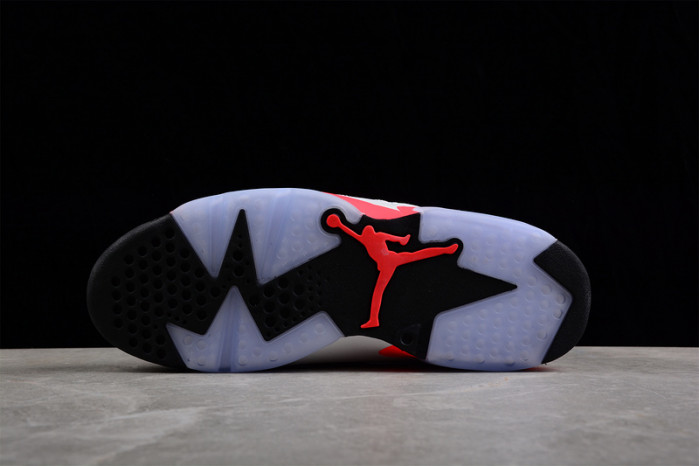 air jordan 6 retro infrared white 384664-123