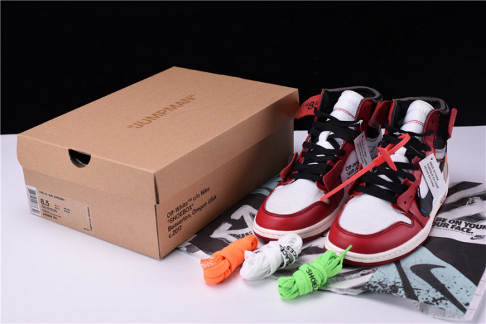 ofw air jordan 1 retro chicago the ten aa3834-101