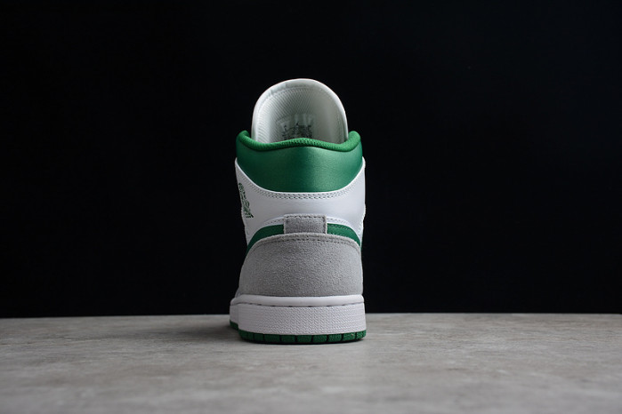 air jordan 1 mid grey green dc7294-103