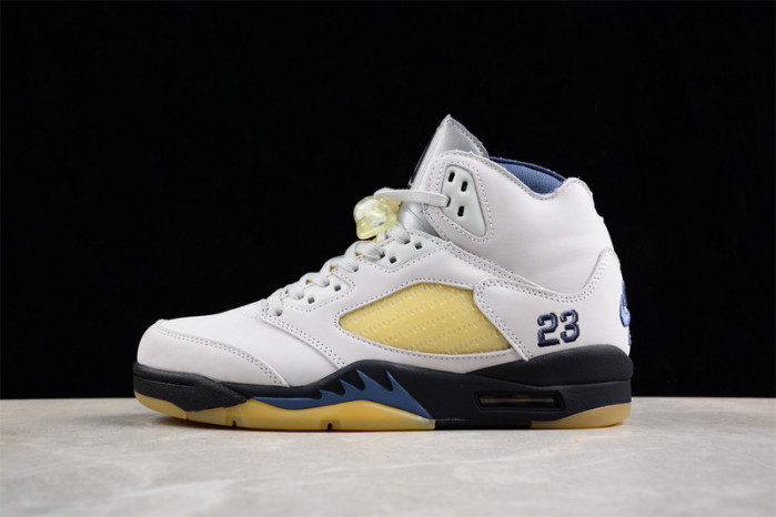wmns a ma maniére x air jordan 5 “diffused blue” fz5758-004