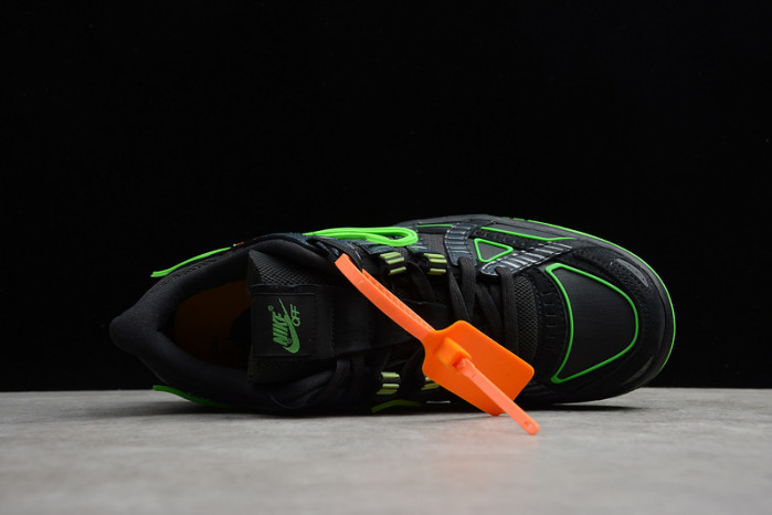 OFW x Nike Air Rubber Dunk “Green Strike” CU6015-001