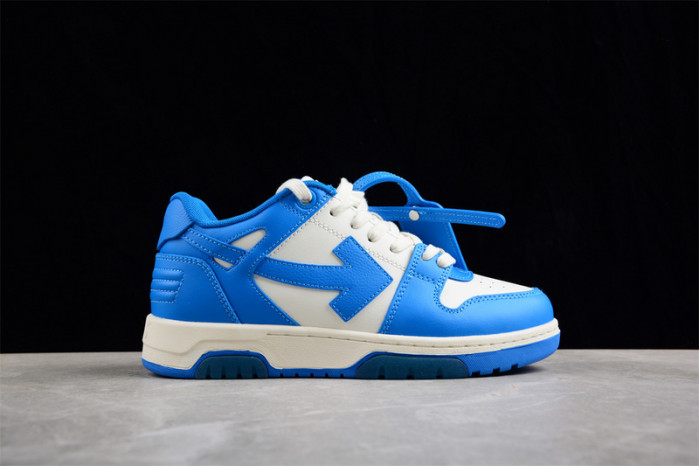 OFW Out Of Office OOO Low Tops White Blue OMIA189F22LEA0014501