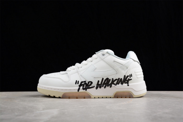 OW Out Of Office ''''For Walking'''' White Black OMIA189C99-LEA008-0110